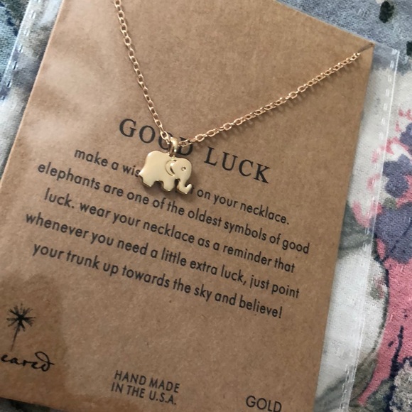 LAST ONE! Elephant good luck necklace - Picture 2 of 3